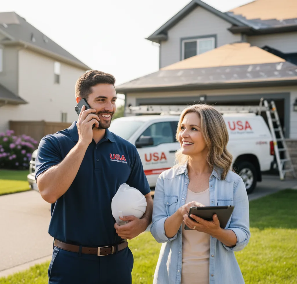 USA Roof Repair Experts customer support in Bingham